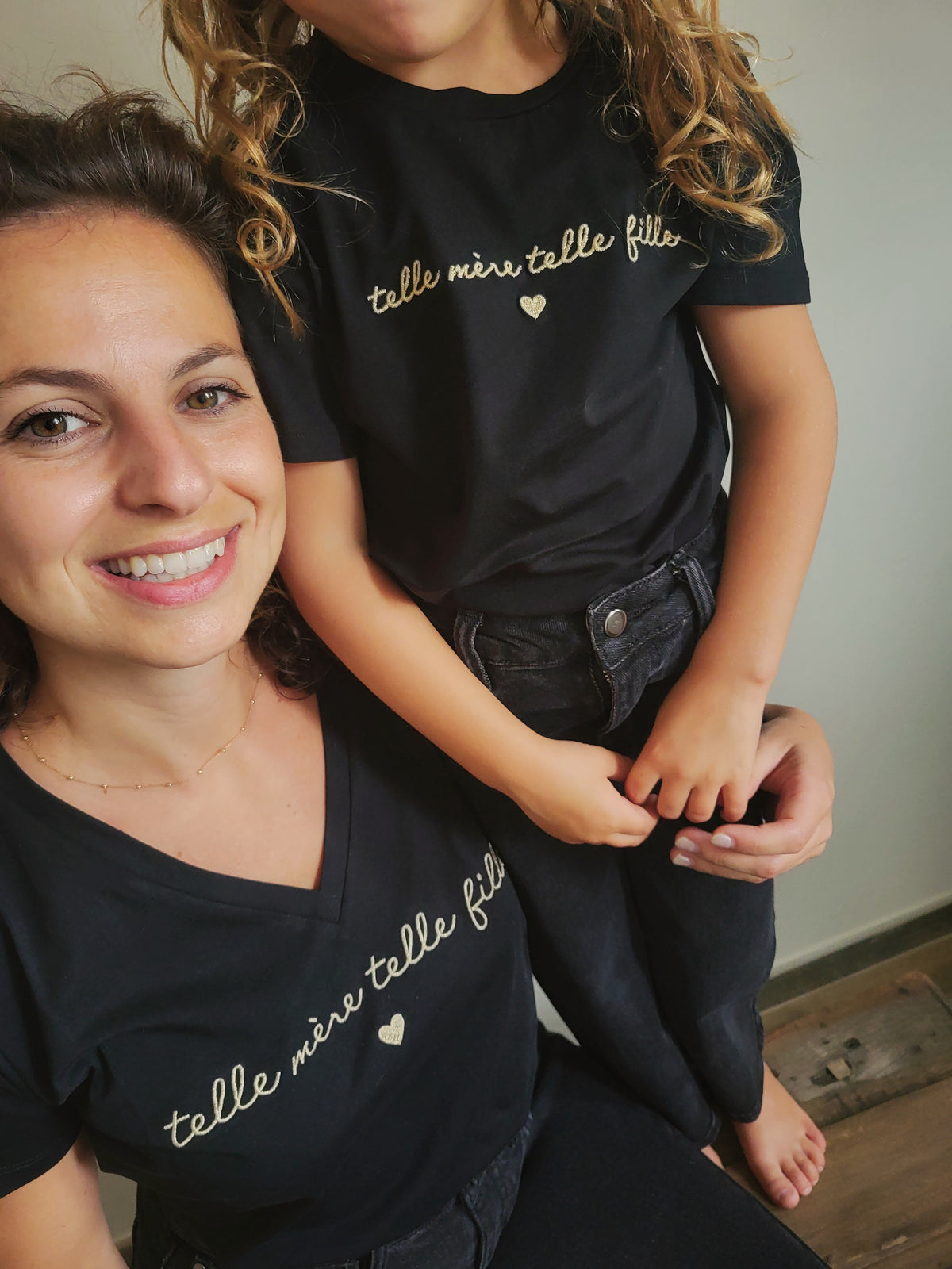 T-shirt Telle mère Telle fille