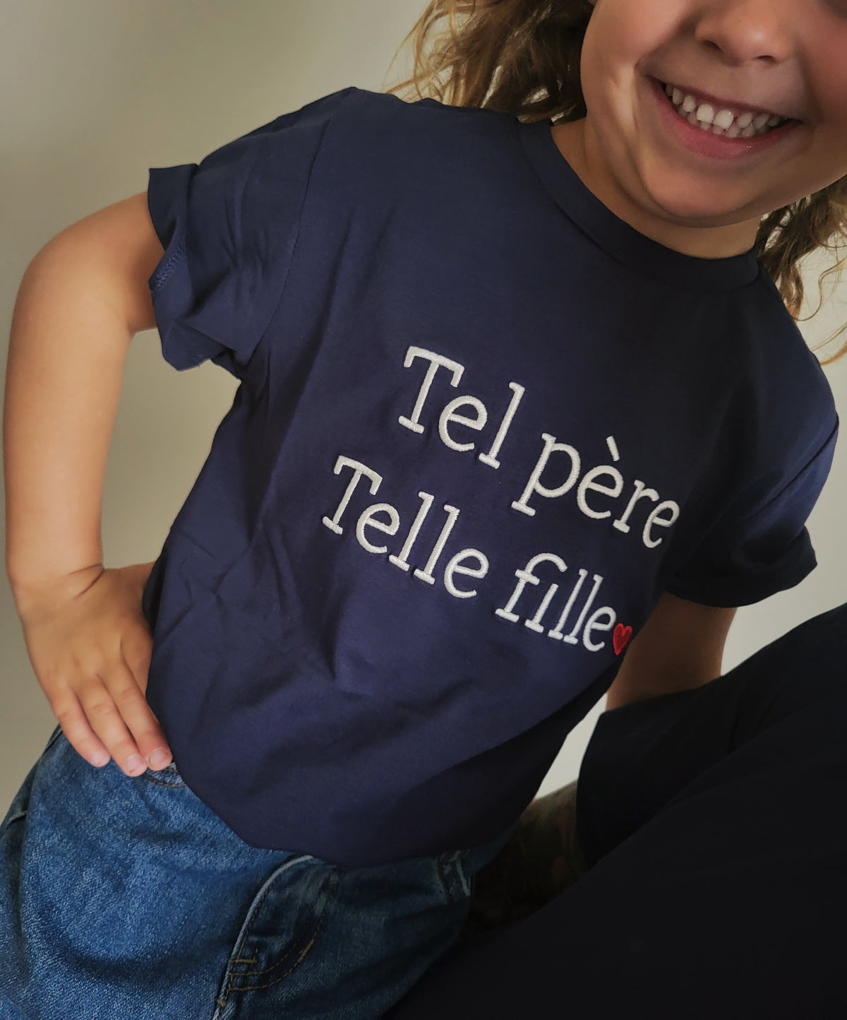 T-shirt Tel père telle fille