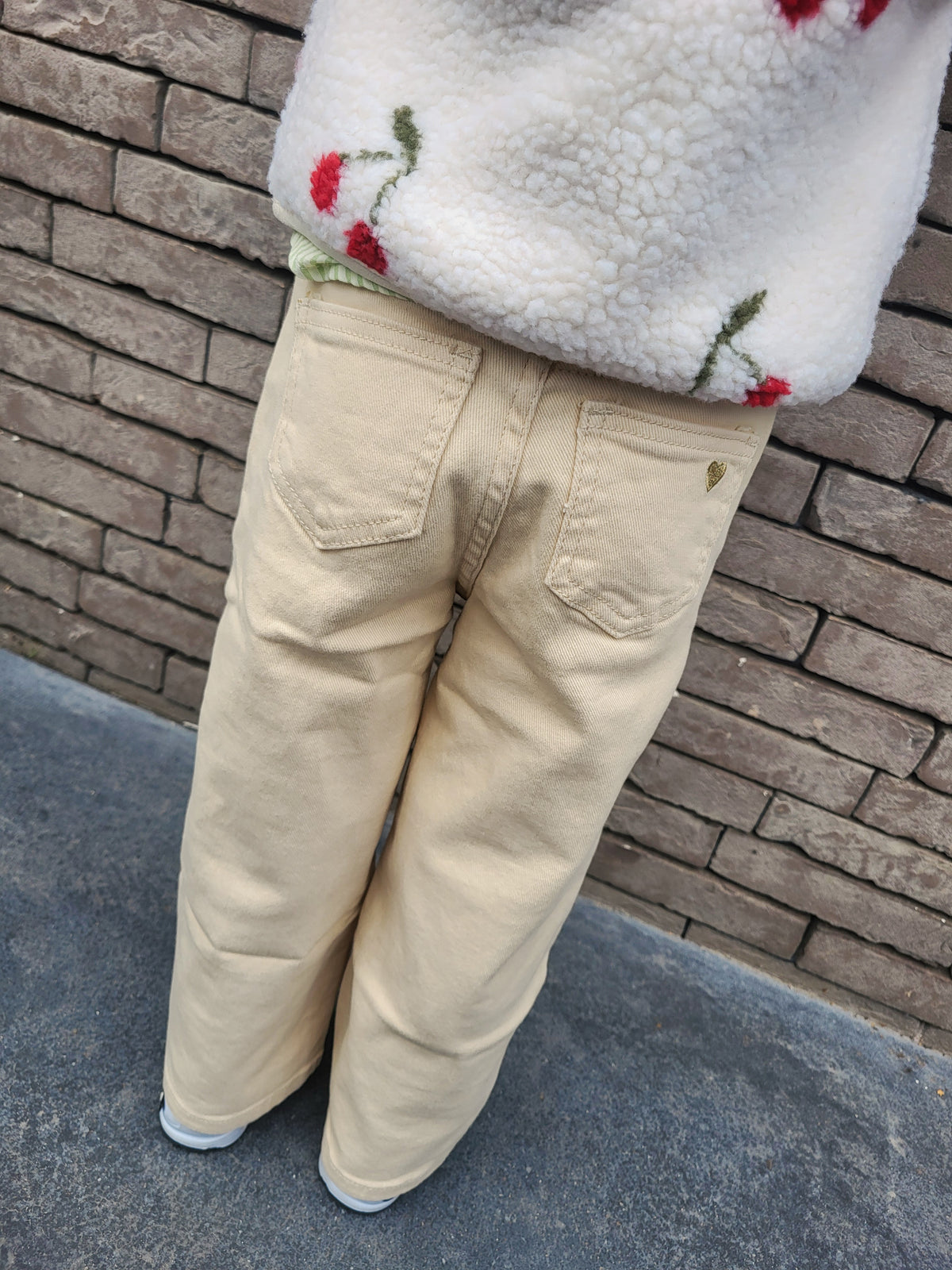 Jeans Beige enfant