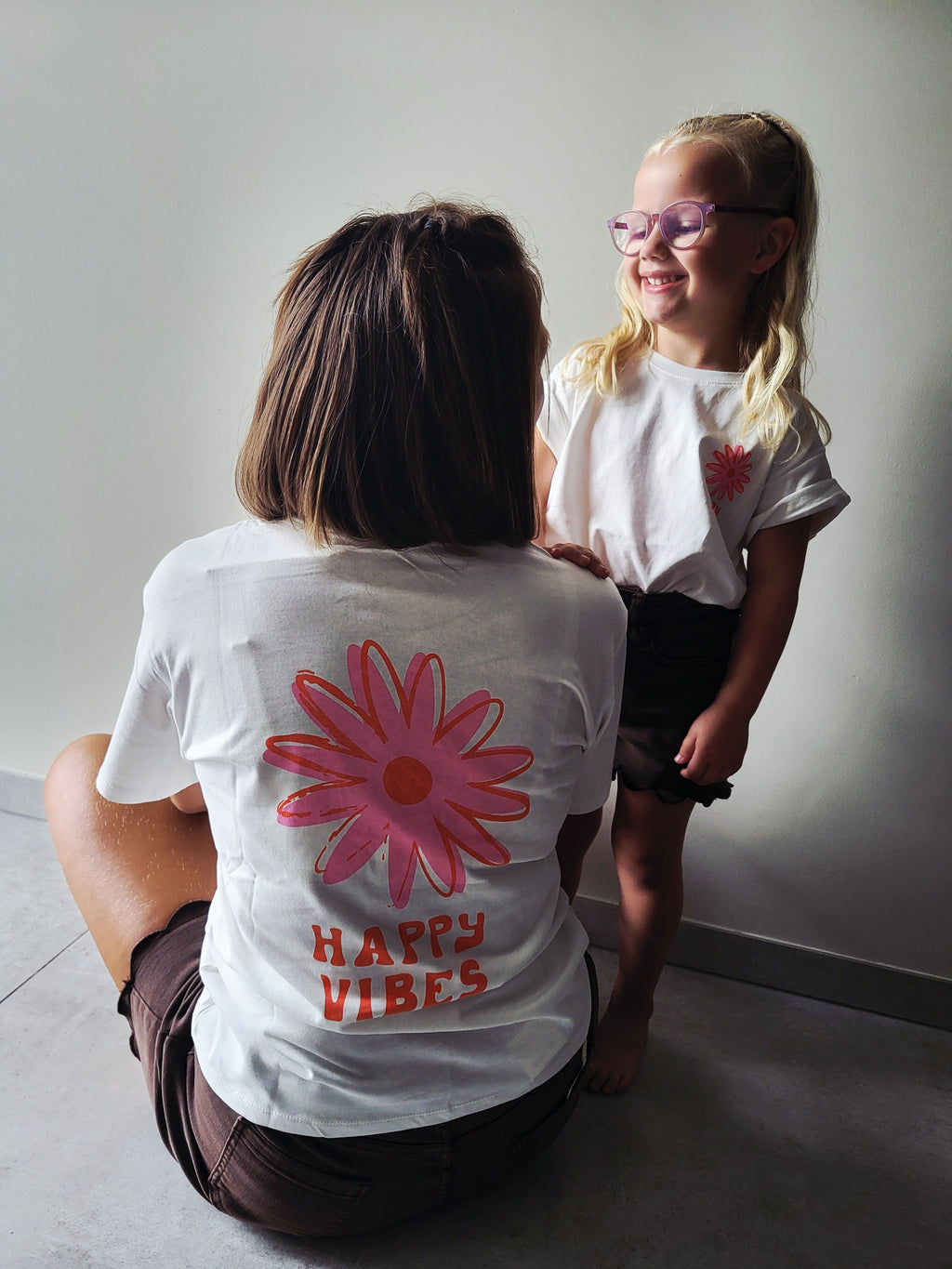 T-shirt Happy Vibes enfant