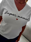 T-shirt super mamie