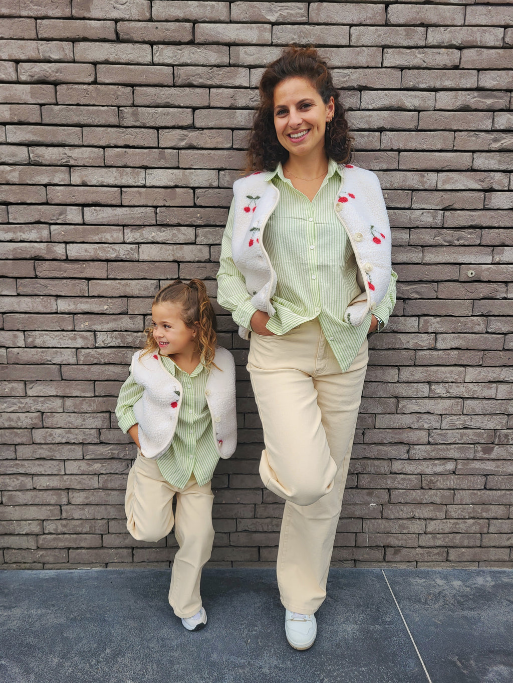 Jeans Beige enfant
