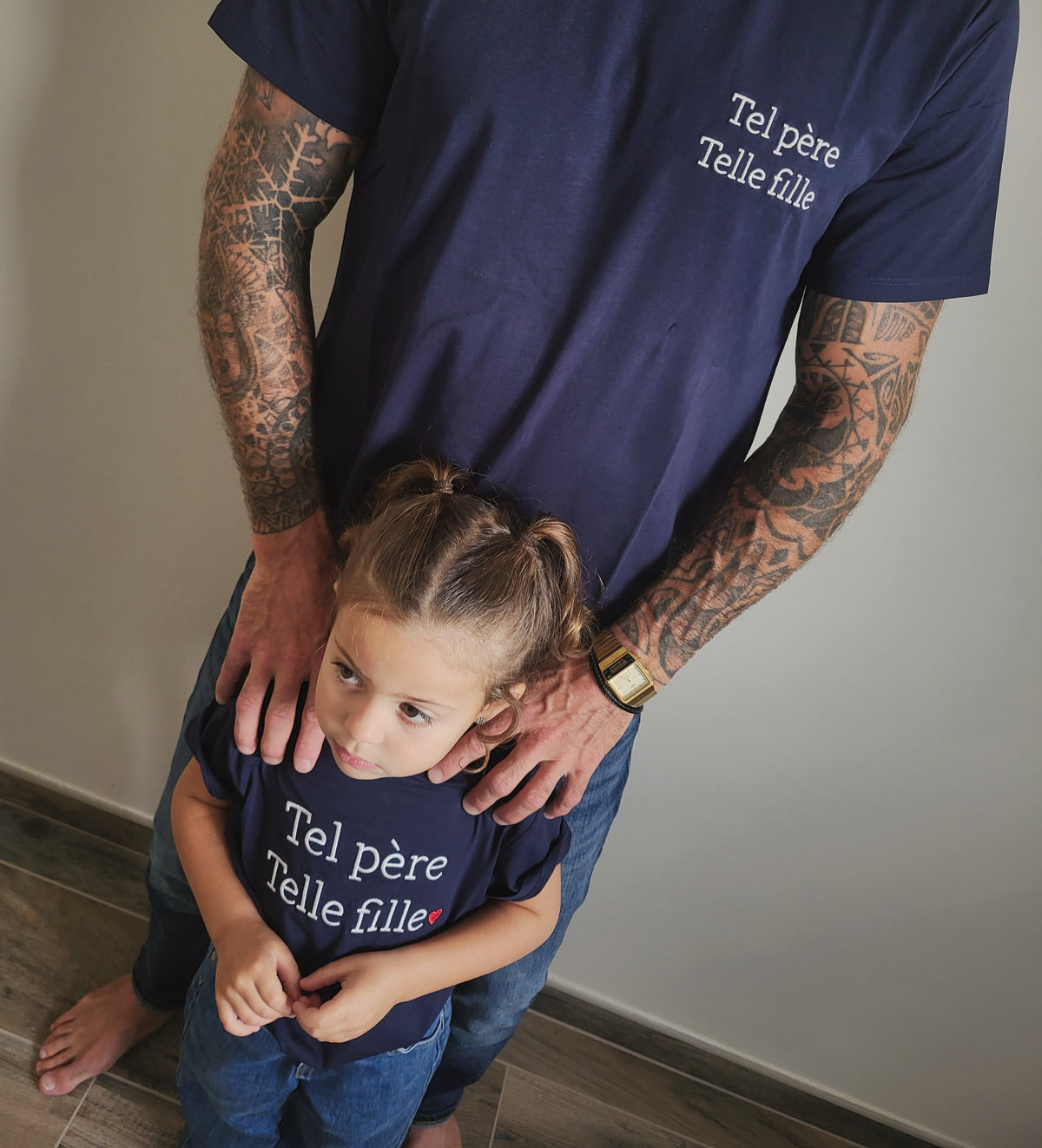 T-shirt Tel père telle fille