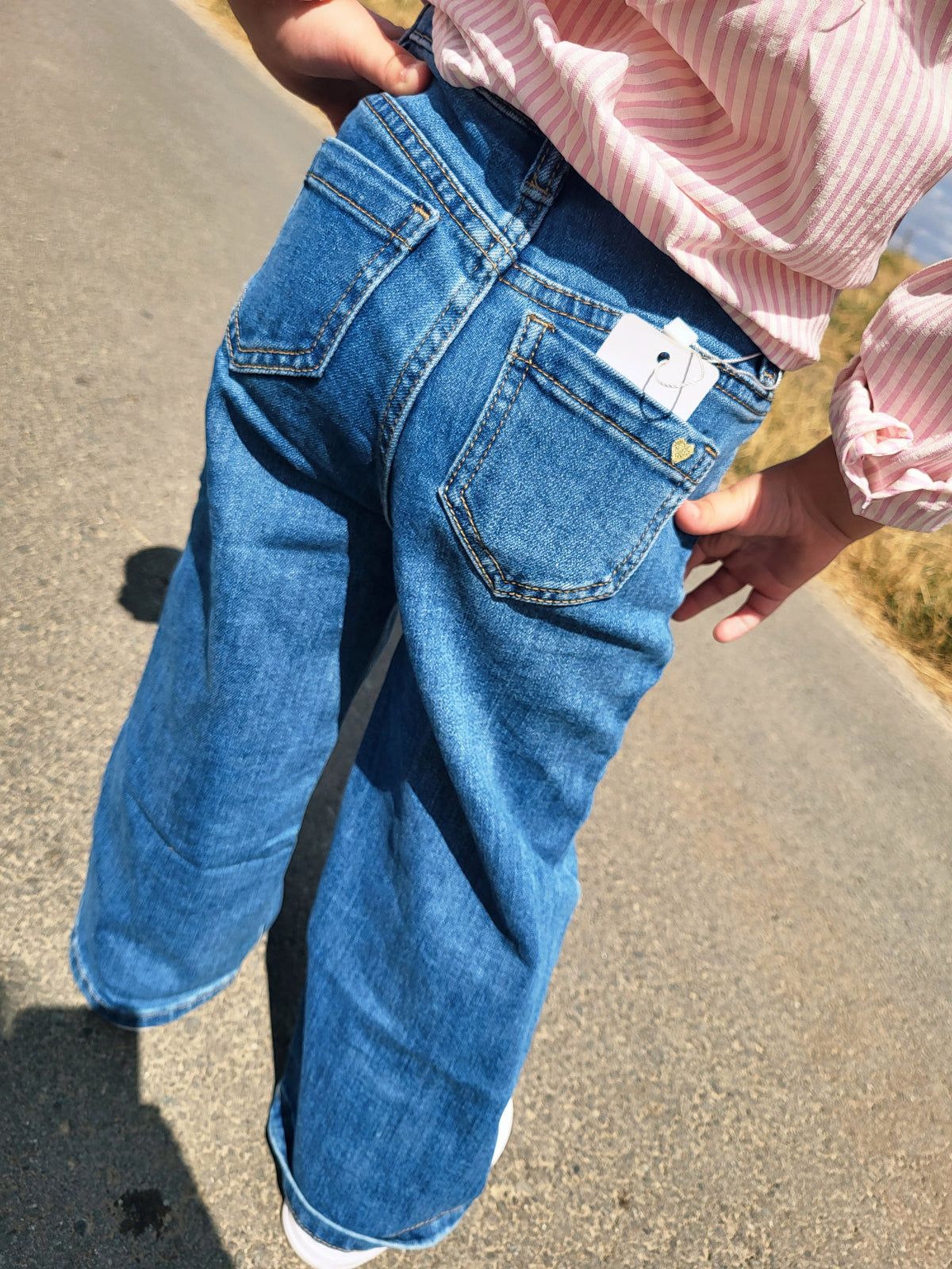 Jeans bleu enfant