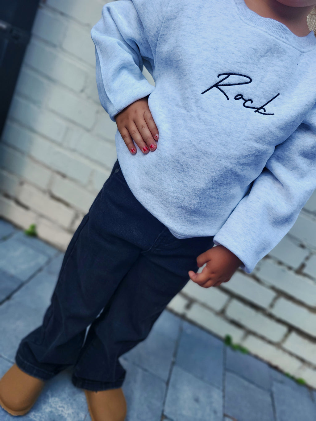 Jeans noir enfant