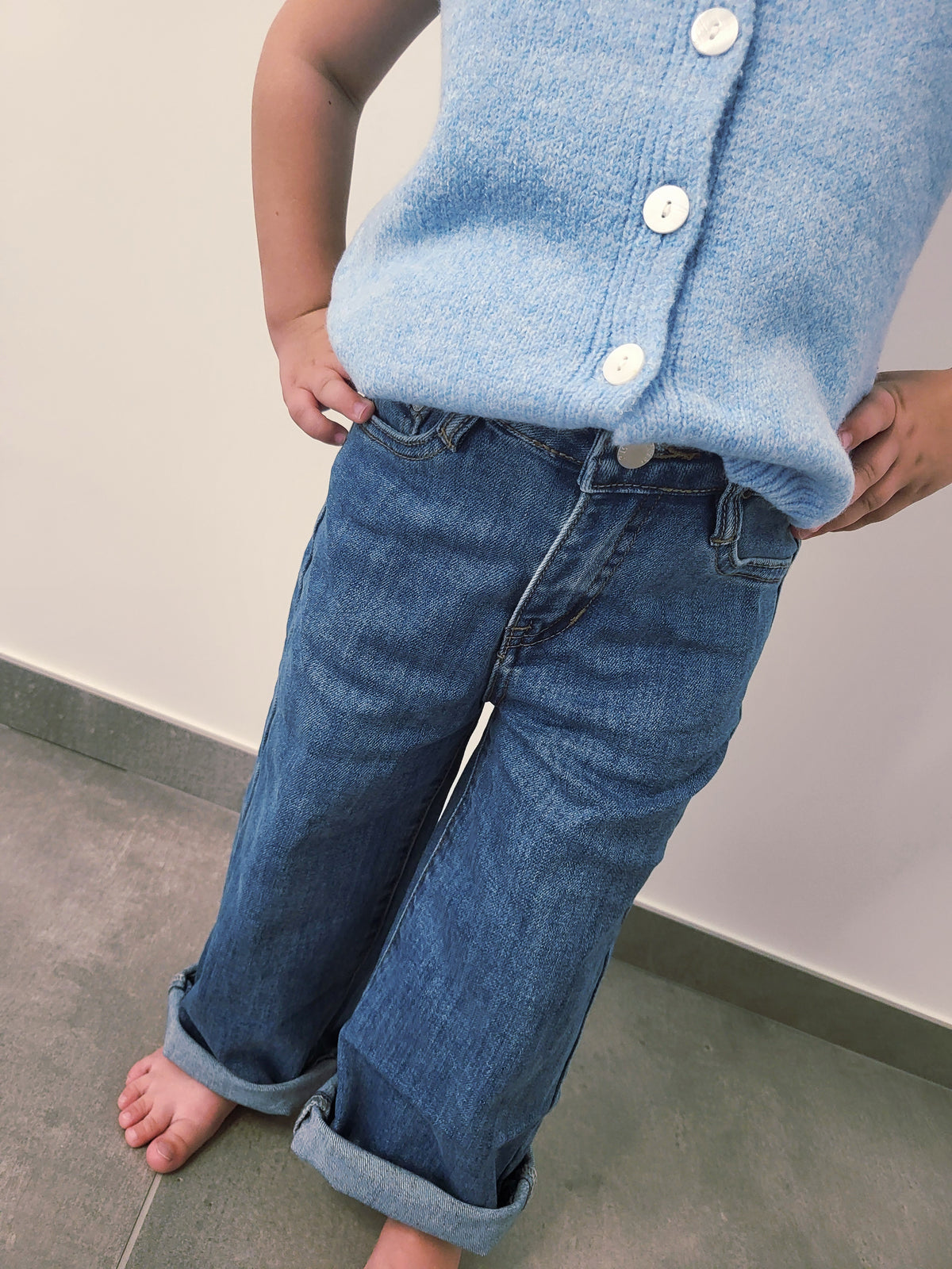Jeans bleu enfant