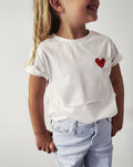 T-shirt Cœur enfant